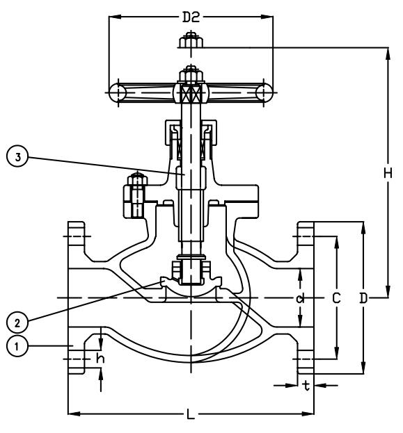 JIS F7409 Marine Bronze SDNR Valve